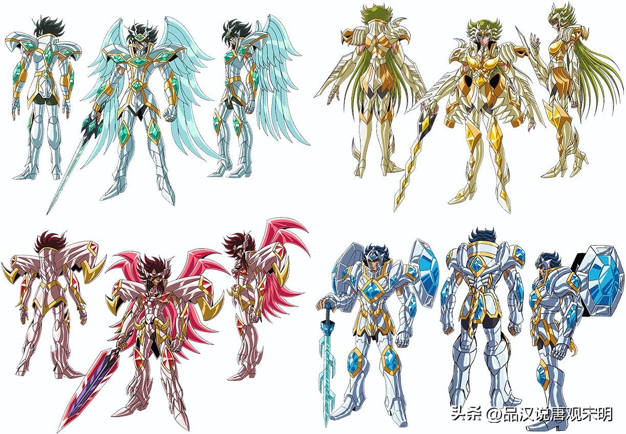 圣斗士强敌排行：2个黄金就能打赢的海斗士与不可战胜的刻斗士