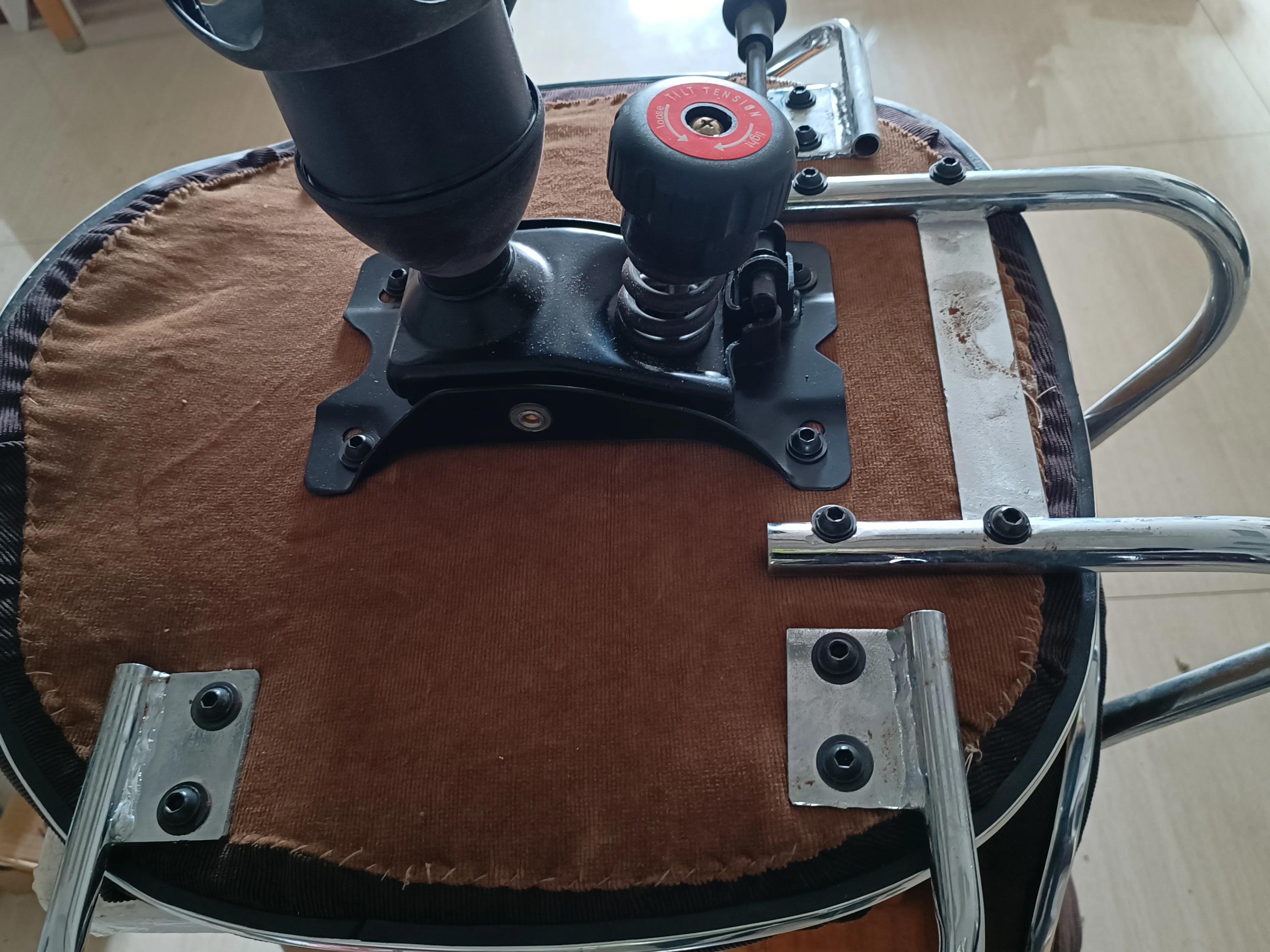 旧转椅改造翻新,办公转椅靠背调节维修