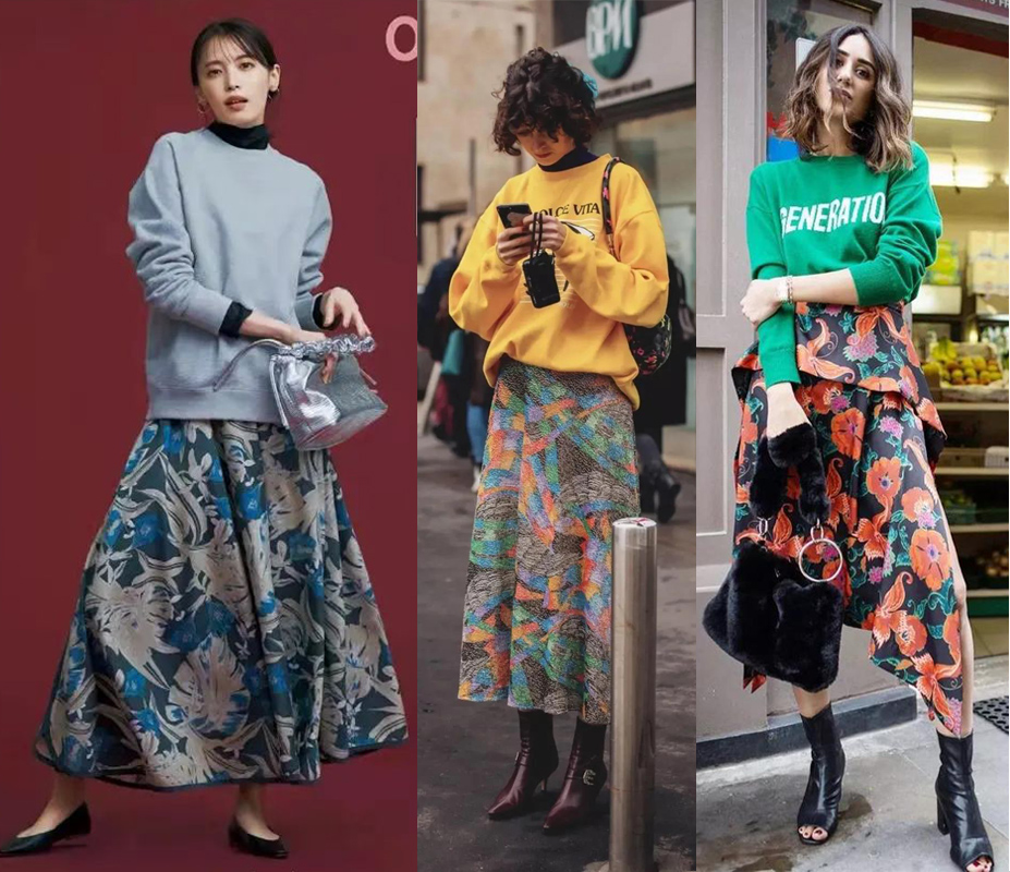 秋冬碎花裙该怎么穿才好看,碎花裙怎么穿好看又减龄