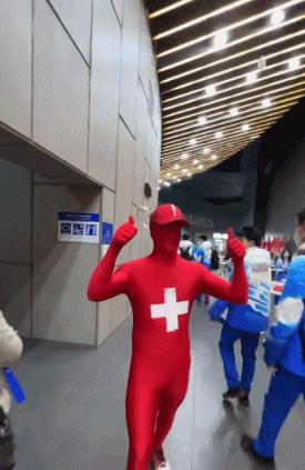 冬奥张国伟比赛视频,张国伟奥运搞笑