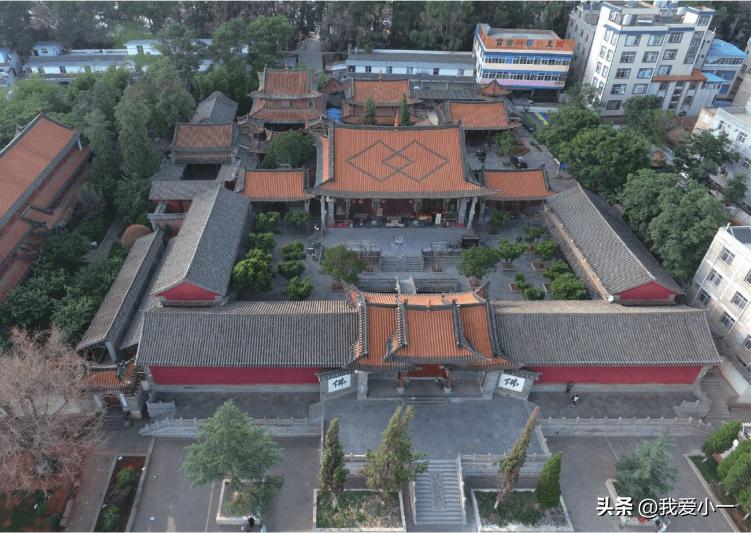 云南昆明古建筑群图,云南省昆明市官渡古镇古建筑