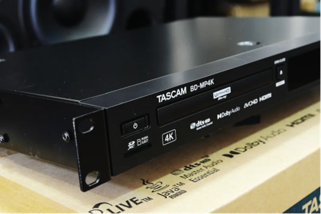 一定让你心动！开箱专业发烧的TASCAM新款BD-MP4K4K蓝光*放播**机