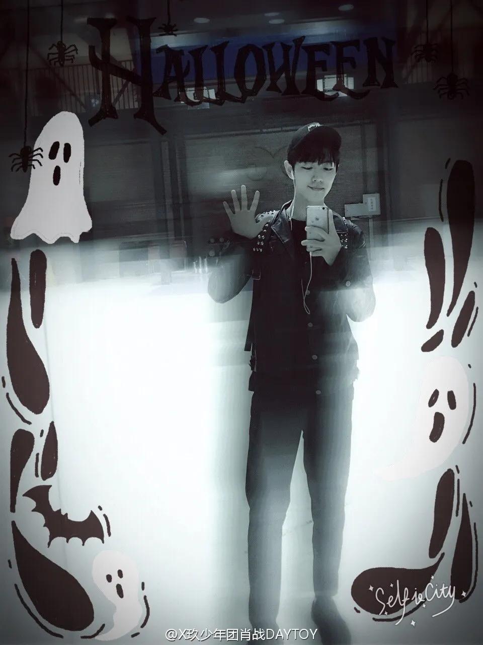 肖战微博上发自己的照片,肖战曾经的微博照片