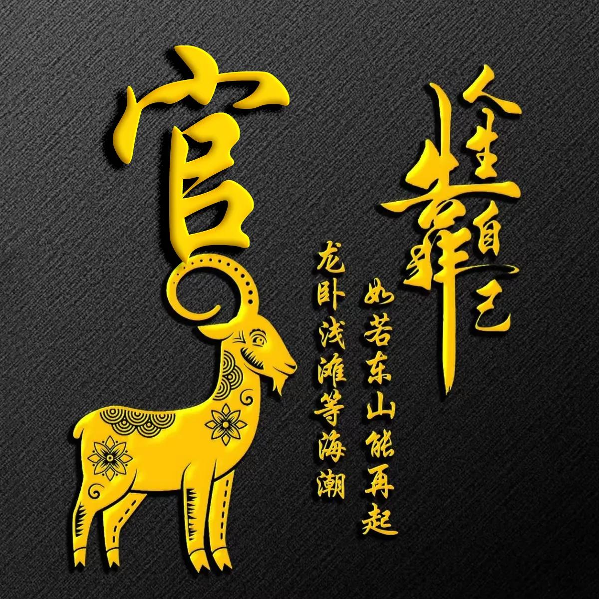 十二生肖烫金字体姓氏微信头像,微信头像鼠年名字励志