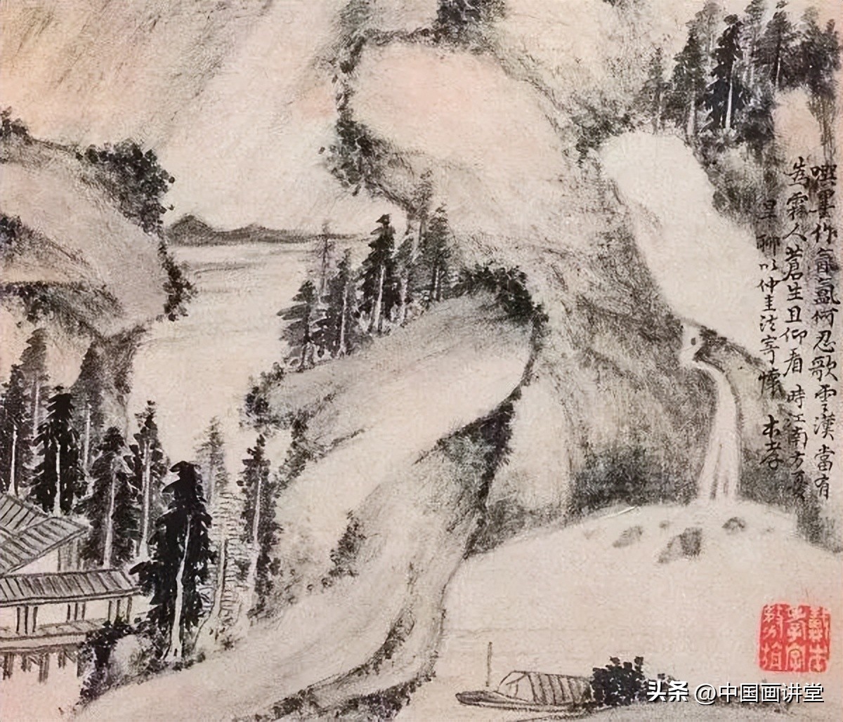 如何欣赏枯笔,枯笔之美书法欣赏