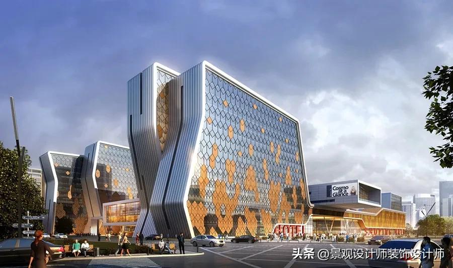 写字楼外观设计图大全,写字楼设计外观效果图