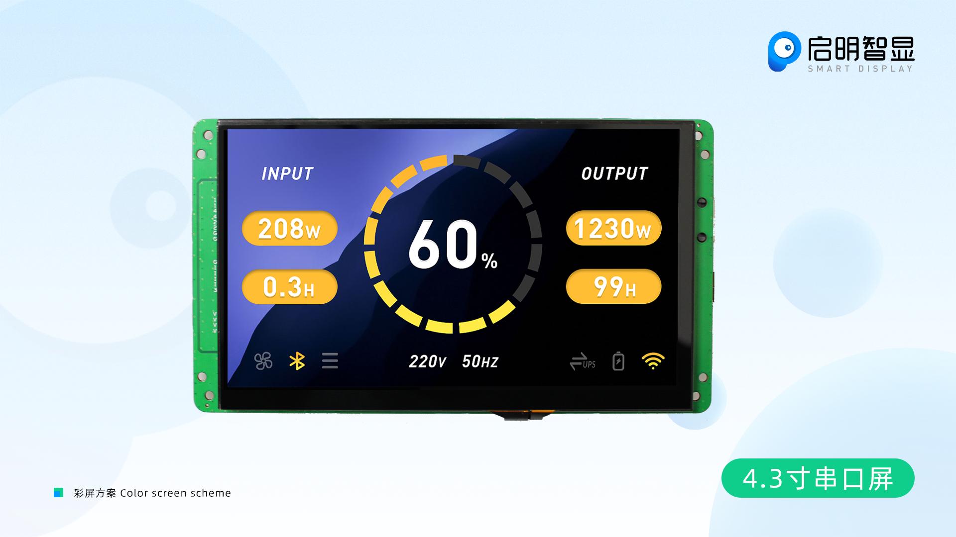 启明智显串口屏按需定制,启明智显串口屏解决方案提供商