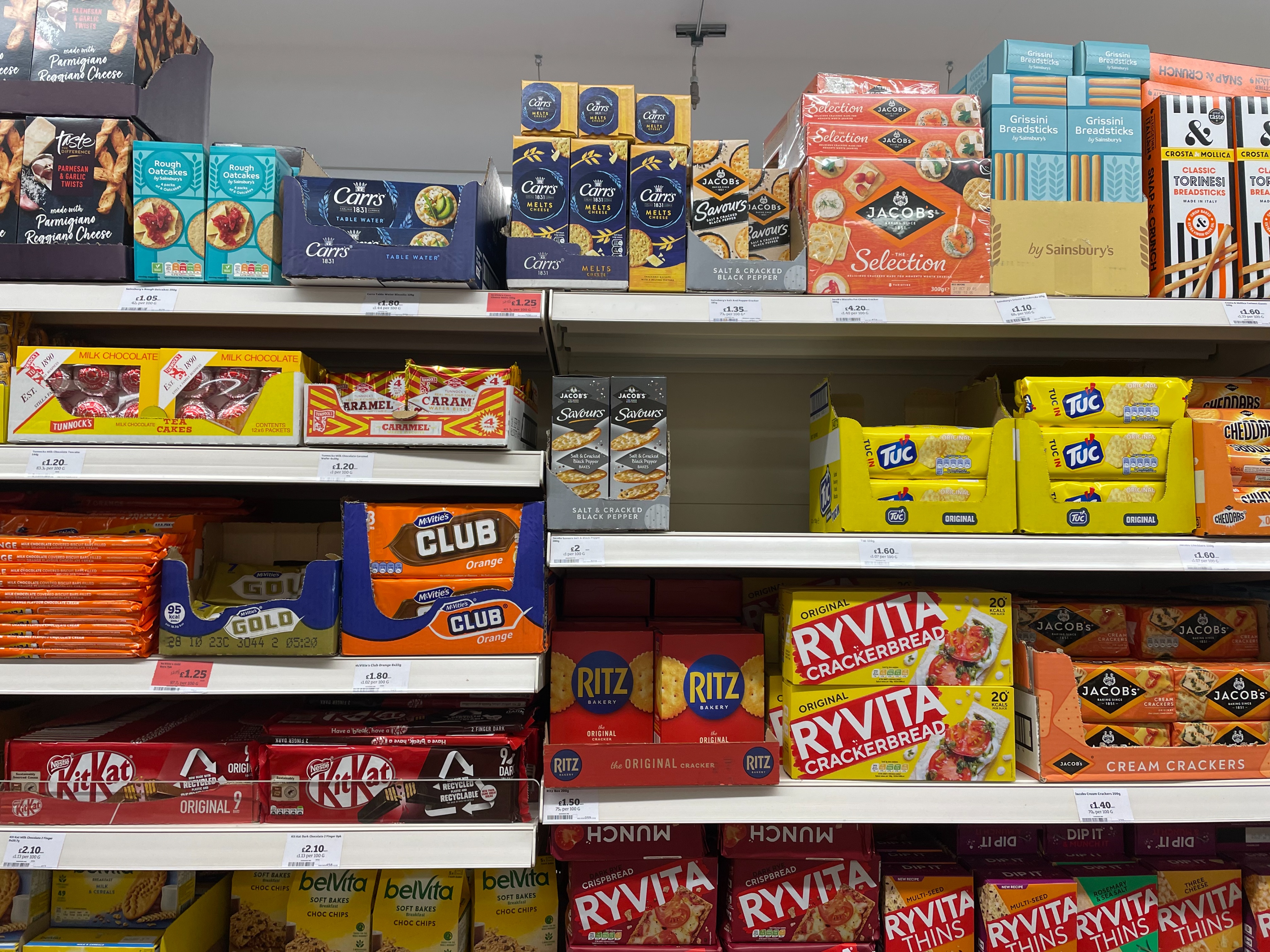 英国超市没有水果蔬菜,英国商店里面没有东西