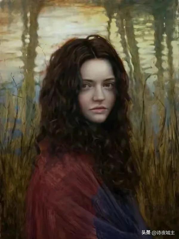 油画《高贵的凯瑟琳》,油画凯瑟琳