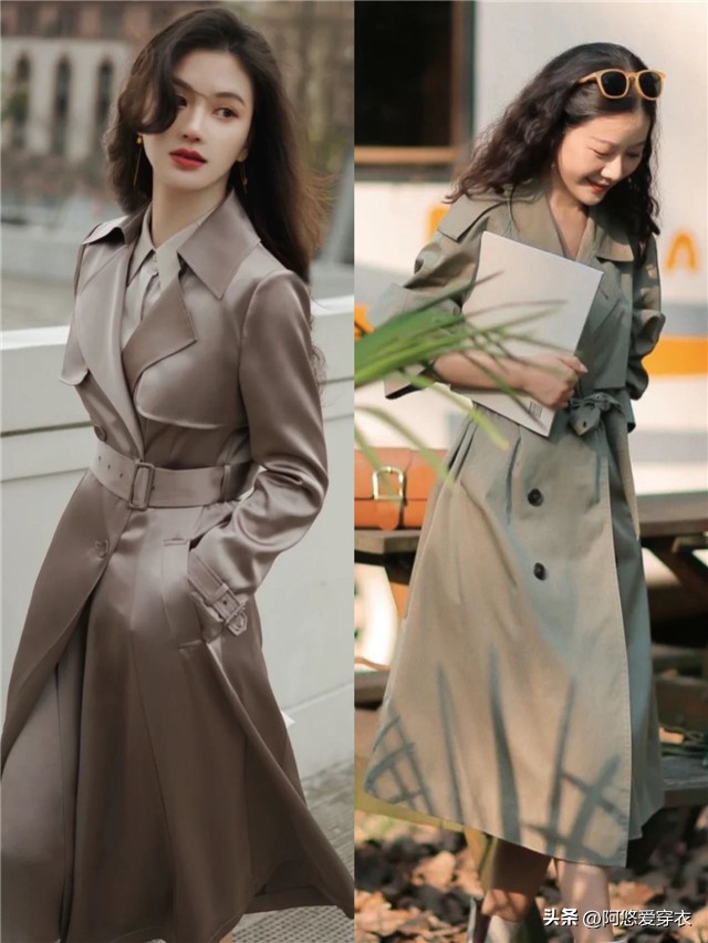 马上入秋了，你的风衣准备好了吗？推荐买这3种，洋气显瘦又时髦