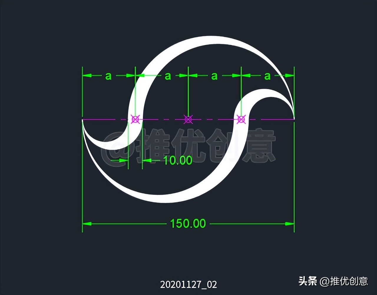 cad绘图多段线圆弧的画法,cad圆弧渐开线的简易画法