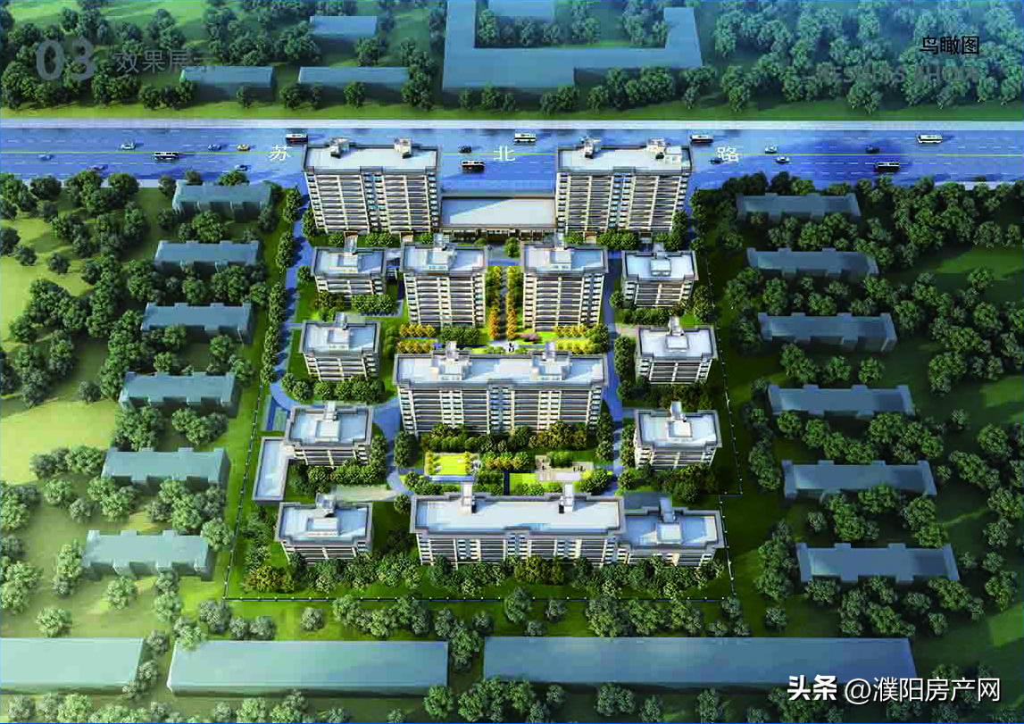 濮阳示范区最新鸟瞰图,濮阳最新小区规划