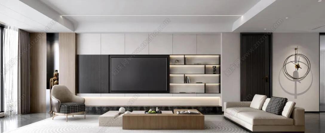 2020现代风最漂亮的背景墙,20款电视背景墙实景分享