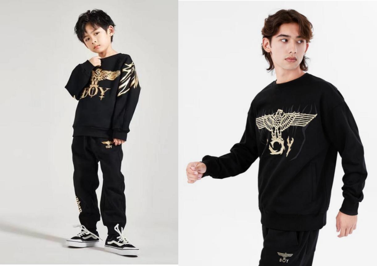 boylondon创意穿搭视频征集,真正高级的亲子装应该这样穿搭