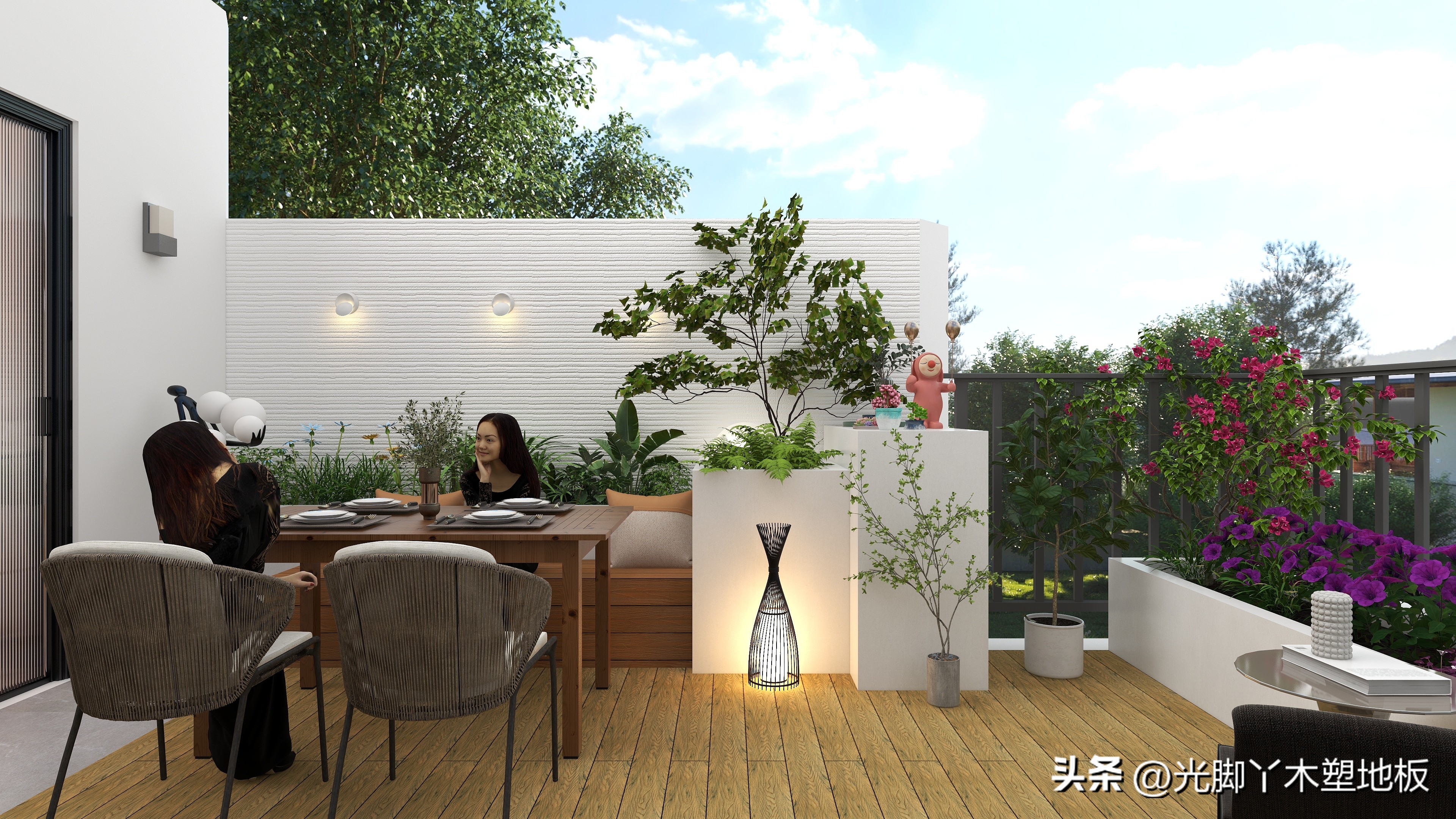 木塑材料：引领户外园林新潮流！木塑产品：绿色环保的独特风景