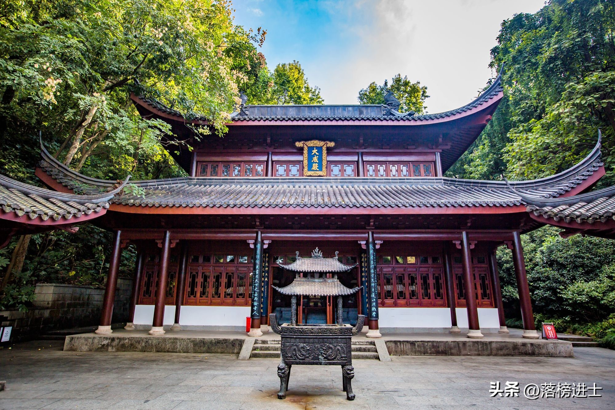 杭州万松书院攻略,杭州万松书院风景