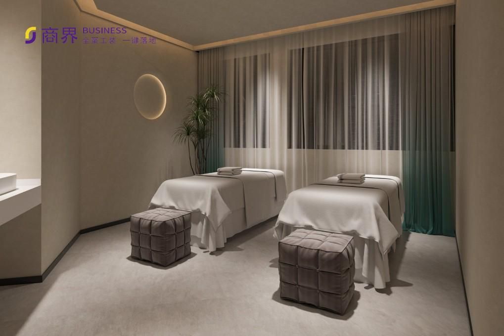 高端美容院的布局设计,美容院300平米装修布局