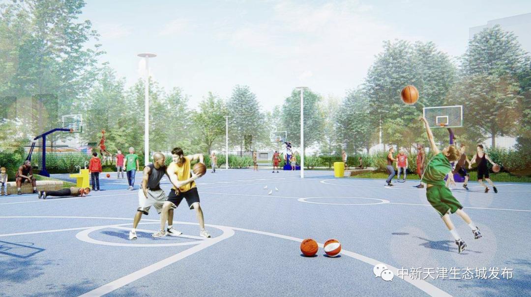 生态城城市公园,规划生态体育公园