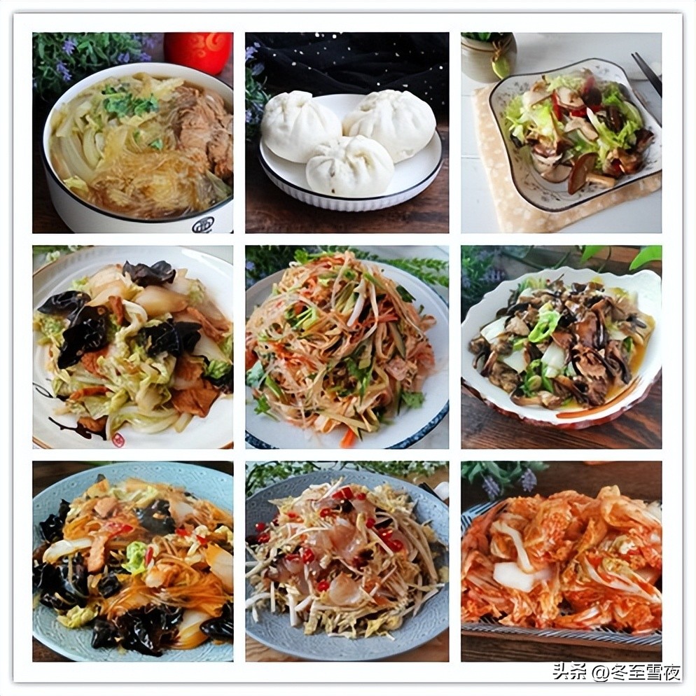 一颗白菜11种做法整个冬天吃不腻,白菜的简单做法既好吃又简单