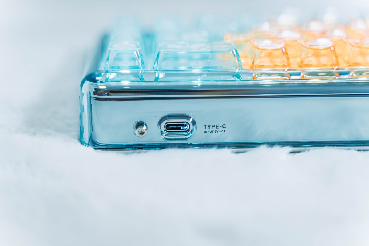 洛斐元气橙键盘,洛斐迷雾机械键盘