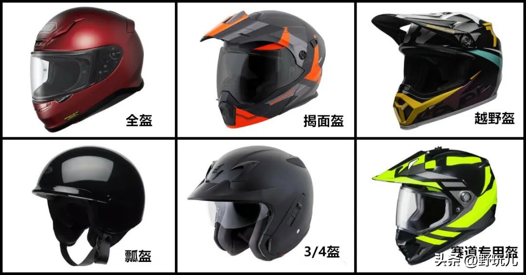 新手入门机车头盔推荐,机车头盔推荐安全性高全盔
