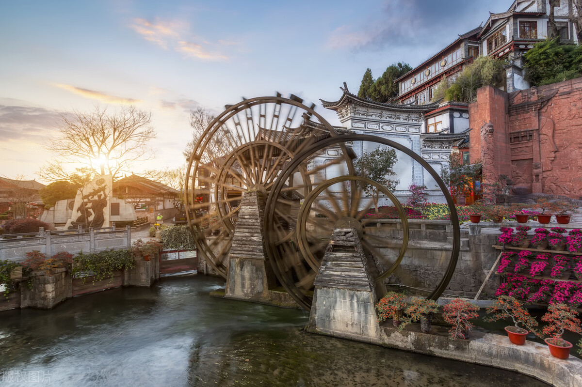 云南丽江有哪些古城景点图片大全,云南丽江泸沽湖简介