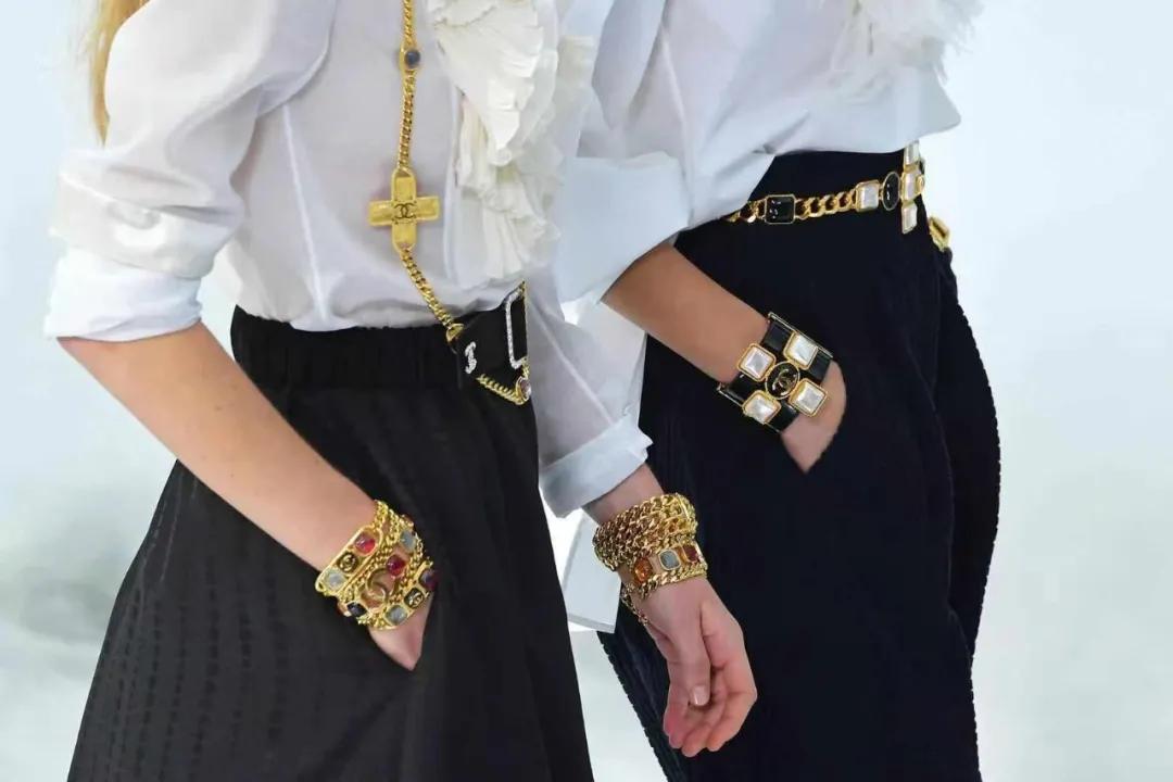 chanelvintage高定,VintageChanel中古琉璃饰品