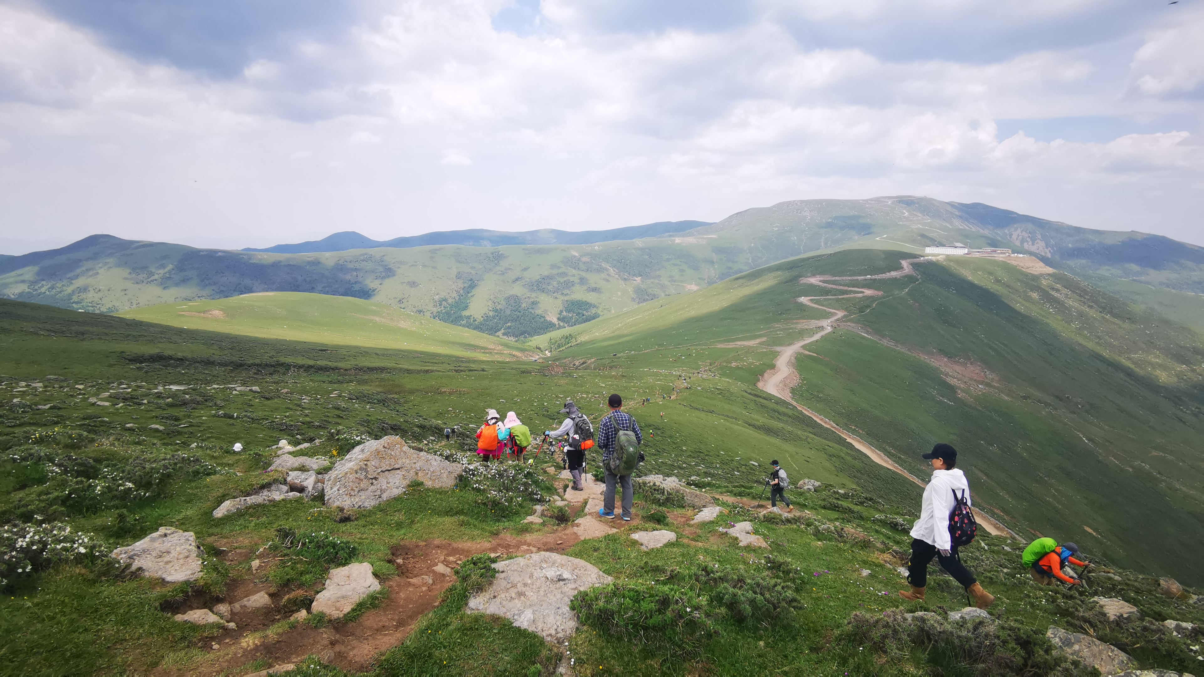 端午节五台山三日大五朝台第二天（西台-中台-插旗台-澡浴池）