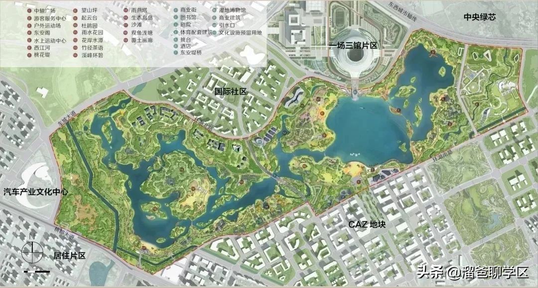 乘着大运会这缕“东风”，应该没有谁比东安湖还快