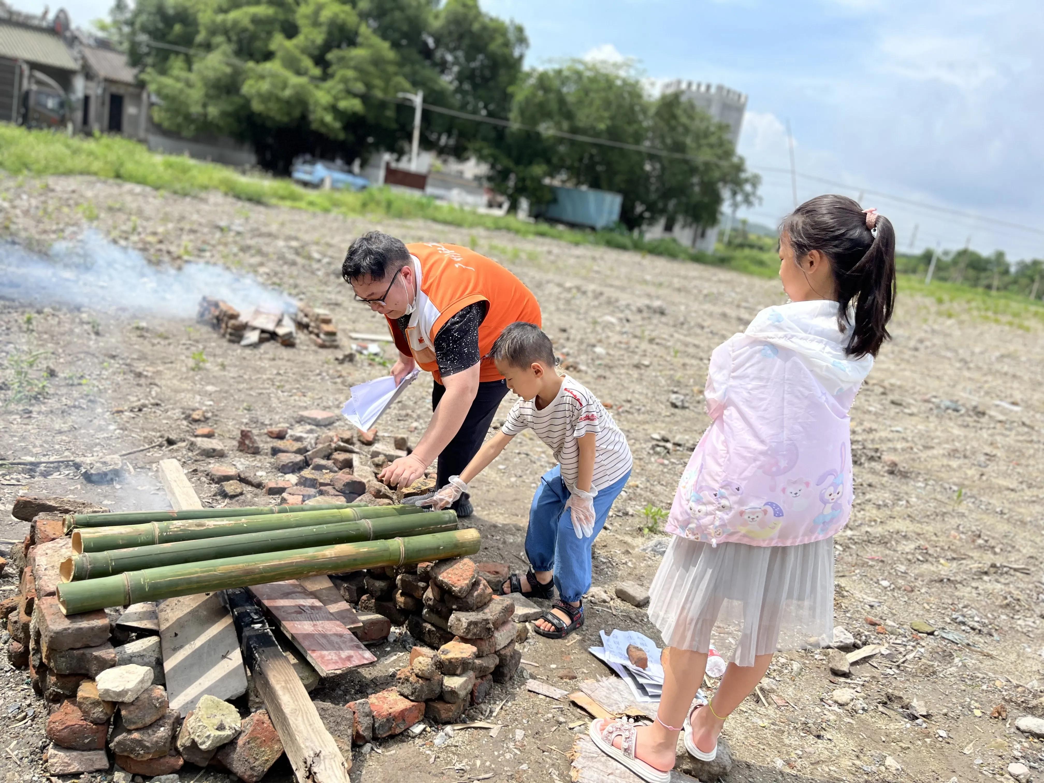 花都炭步：“竹”够有趣，炭步社工带您一起过“竹”瘾