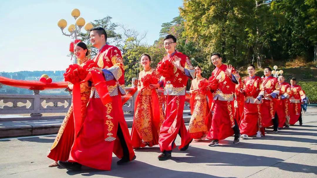 心到，礼成，琴瑟和鸣