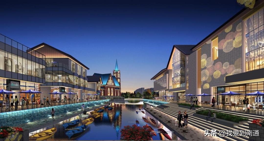 南通正在新建的购物广场,南通发展见证
