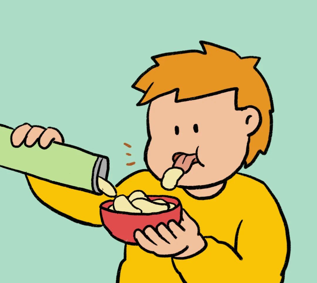 咋样吃薯片不弄脏手,今天教你一招怎么吃薯片不脏手