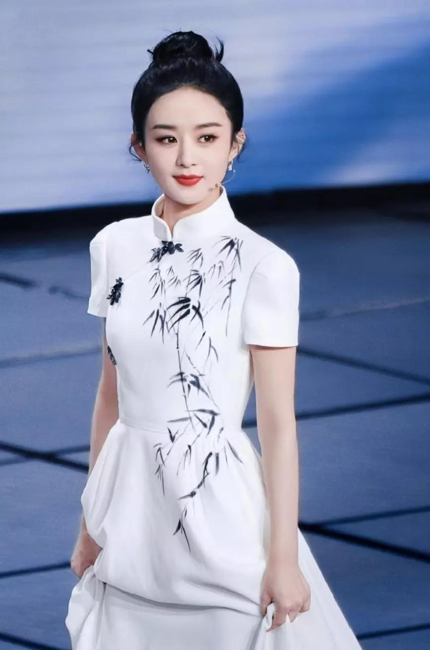 赵丽颖中国风图片大全,赵丽颖国潮风怎么穿