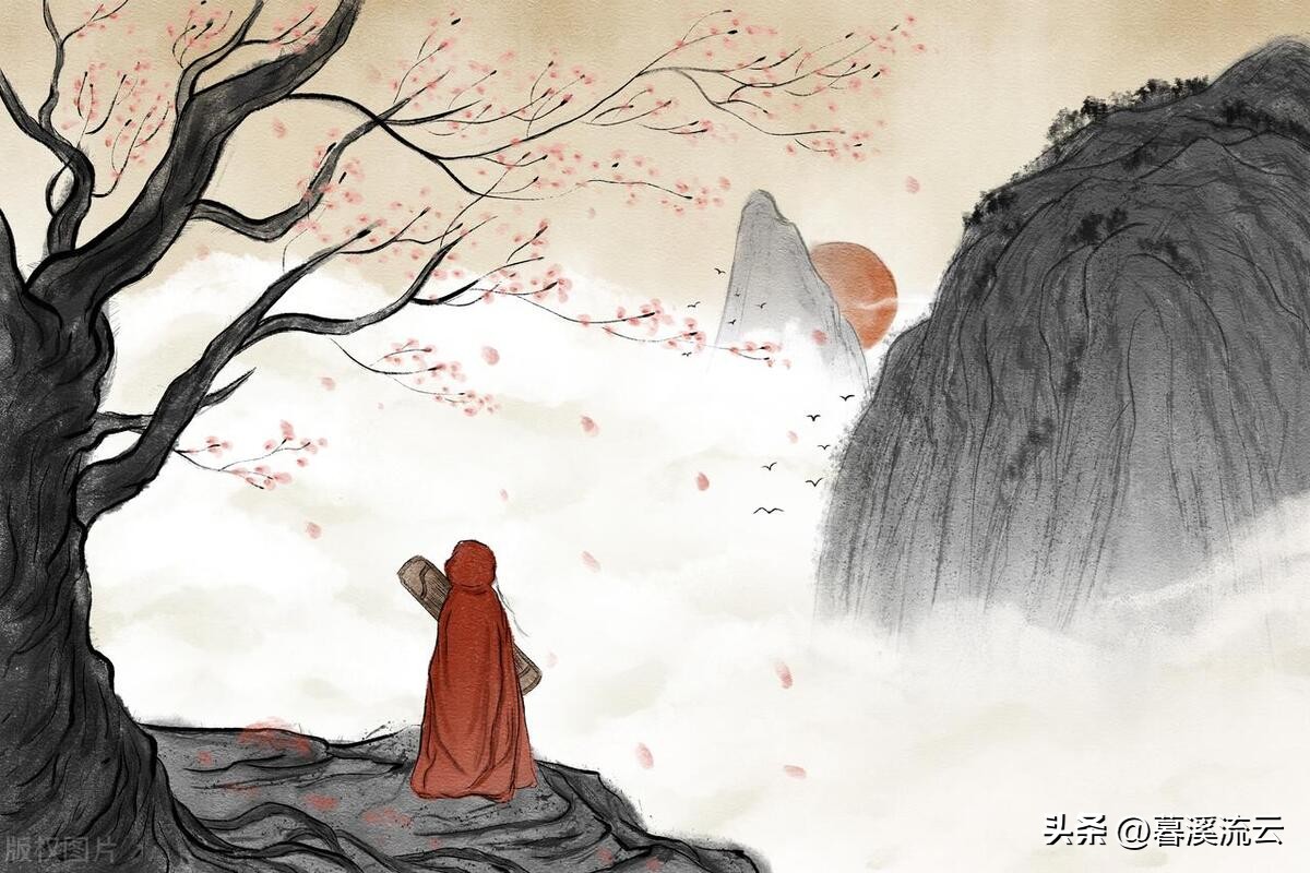 唯美落花诗词,落花满天唯美意境深远的诗句