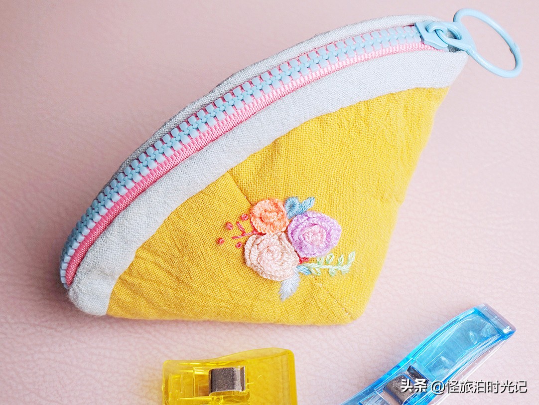 布艺小鱼零钱包教程全集,布艺包包零钱包制作方法