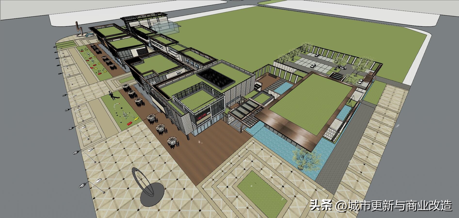 合肥万科广场效果图,合肥万科未来之光街区