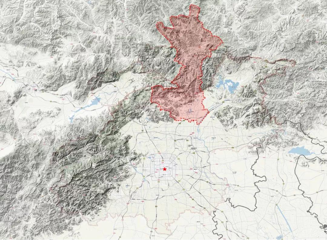 北京长城风景区分布图,北京长城全景介绍