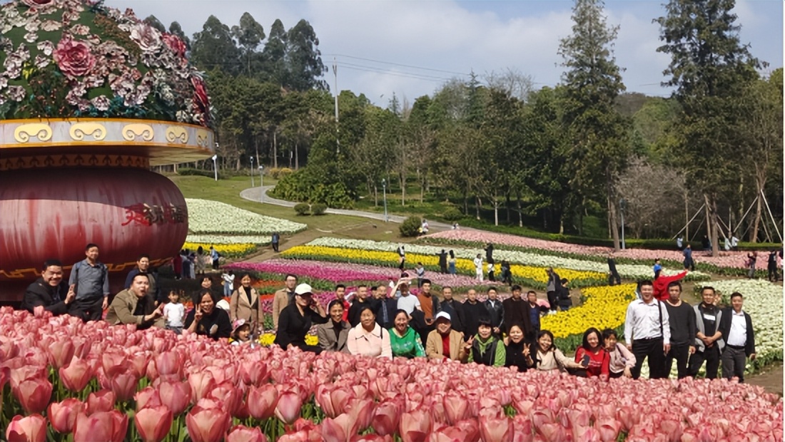 登歌乐山瞻仰革命先烈，游长寿湖欣赏春日风光
