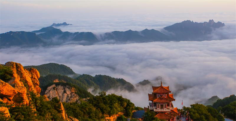 洛阳白云山旅游真实感受与收获,洛阳白云山看瀑布