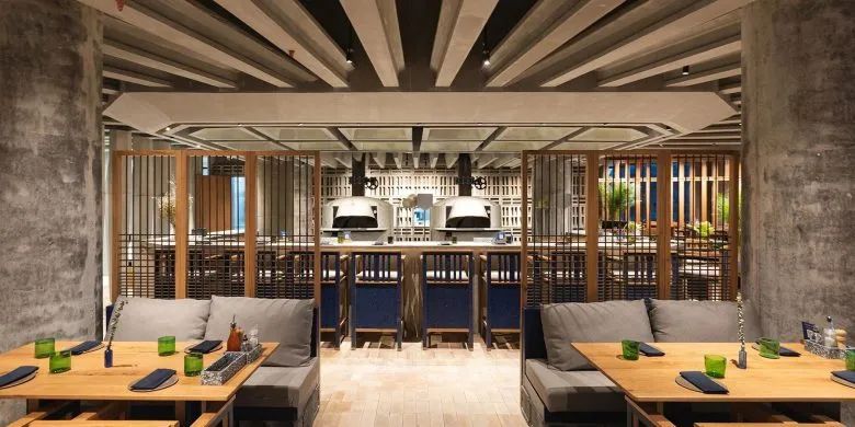 新型餐馆造型设计,创意餐馆设计效果图