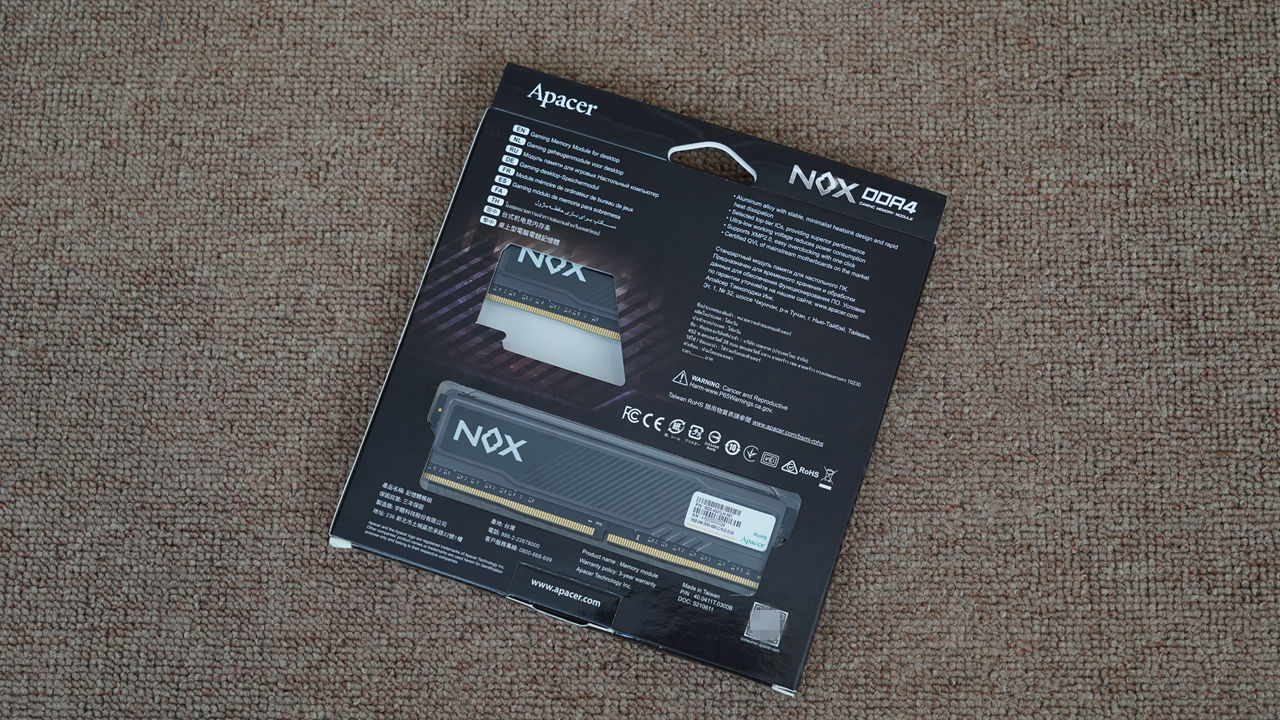 低调高频马甲条，宇瞻NOXDDR4400016G×2内存体验分享