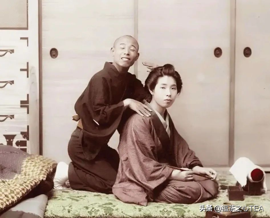 上海市老上海茶馆,日本人眼中的西方老人