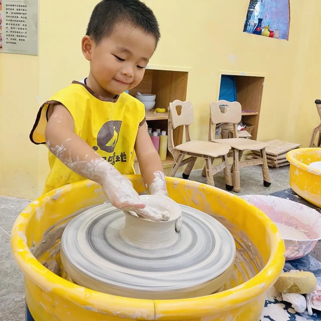 陶艺课内容,陶艺培训儿童课程步骤