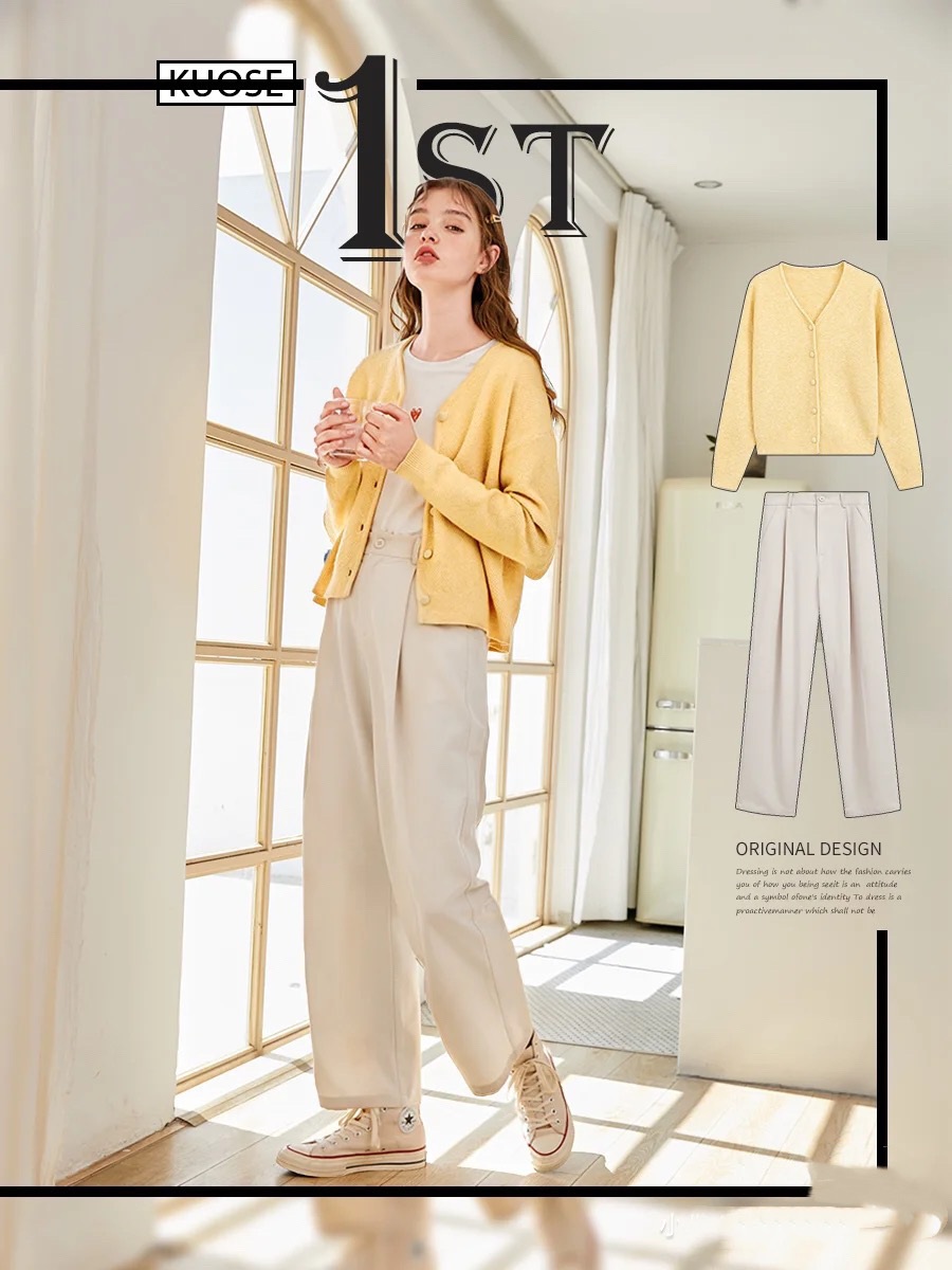 暖心针织衫百搭休闲又减龄,这些甜美清新的针织衫精彩又耐看