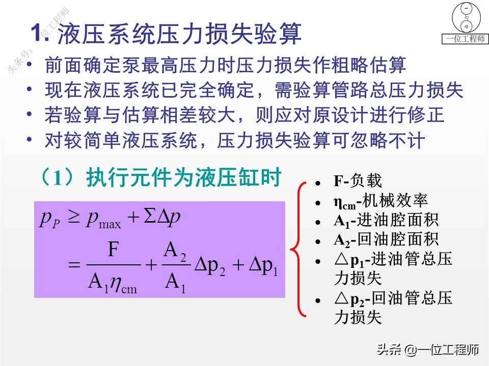 液压系统设计基本算法,液压系统设计实例教程pdf下载