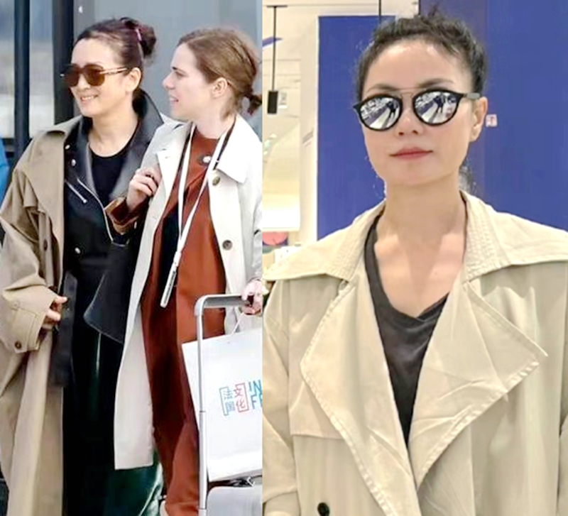 王菲活动穿搭,王菲参加活动穿搭