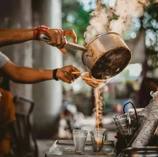 印度街头的“重口味”奶茶,印度风味奶茶