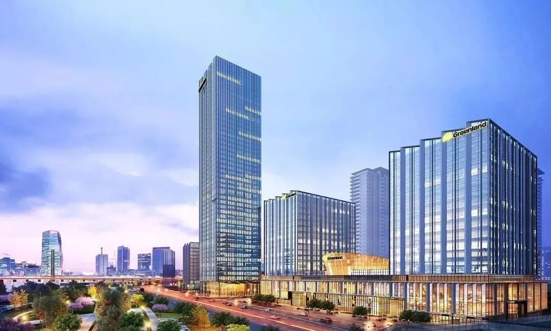 南昌绿地朝阳中心大平层江景,绿地朝阳中心超高层