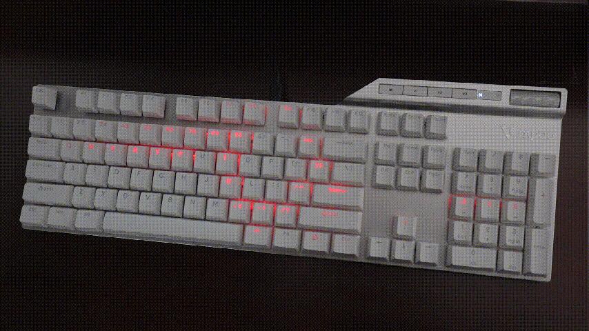 雷柏v700rgb机械键盘用什么轴,雷柏v700rgb合金版是热插拔吗